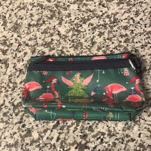 Thirty One Christmas Flamingo Bag
